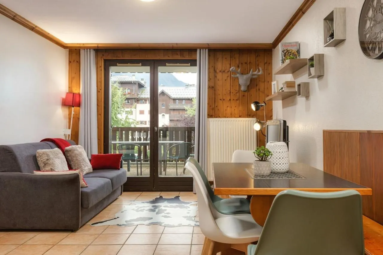 Apartment Apart City Center Mt Blanc View + Free Parking Chamonix