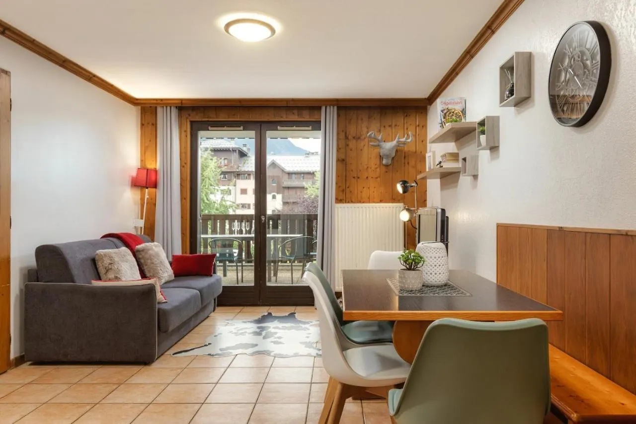 Apart City Center Mt Blanc View + Free Parking Chamonix Apartment
